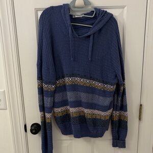 Carve Designs Blue and Gold Women’s sweater